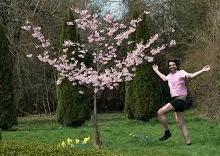 Toby - soos 'n springhaas in die park