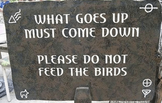 Dit wat opgaan moet afkom