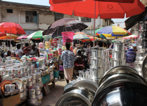 Makola tin market