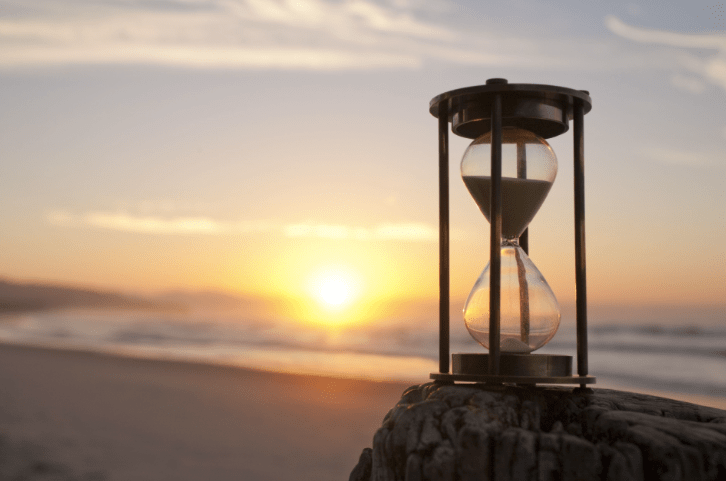 Die tydglas drup&nbsp;uit…